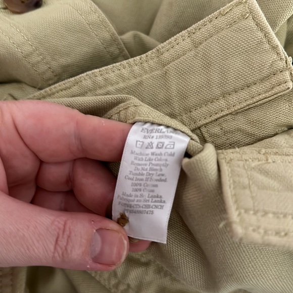 EVERLANE Green The Cinchable Chore Jacket - Picture 5 of 5